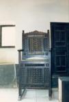Dar ibn Luqman- first floor - turned wood historic chair Dar ibn Luqman