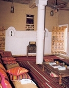 'Uzaibat Farm House- Diwaniyya after restoration 'Uzaibat Farm House