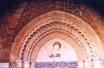Great Mansuri Mosque- Inscription on entrance door lintel Great Mansuri Mosque