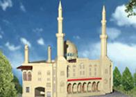 Mohamed Al-Amin Mosque- perspective Mohamed Al-Amin Mosque